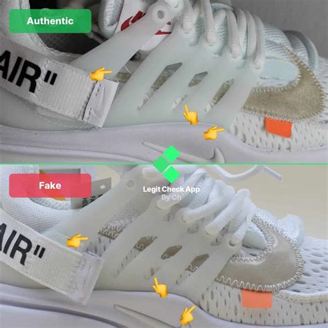 off white x nike air presto real vs fake|nike air presto x release date.